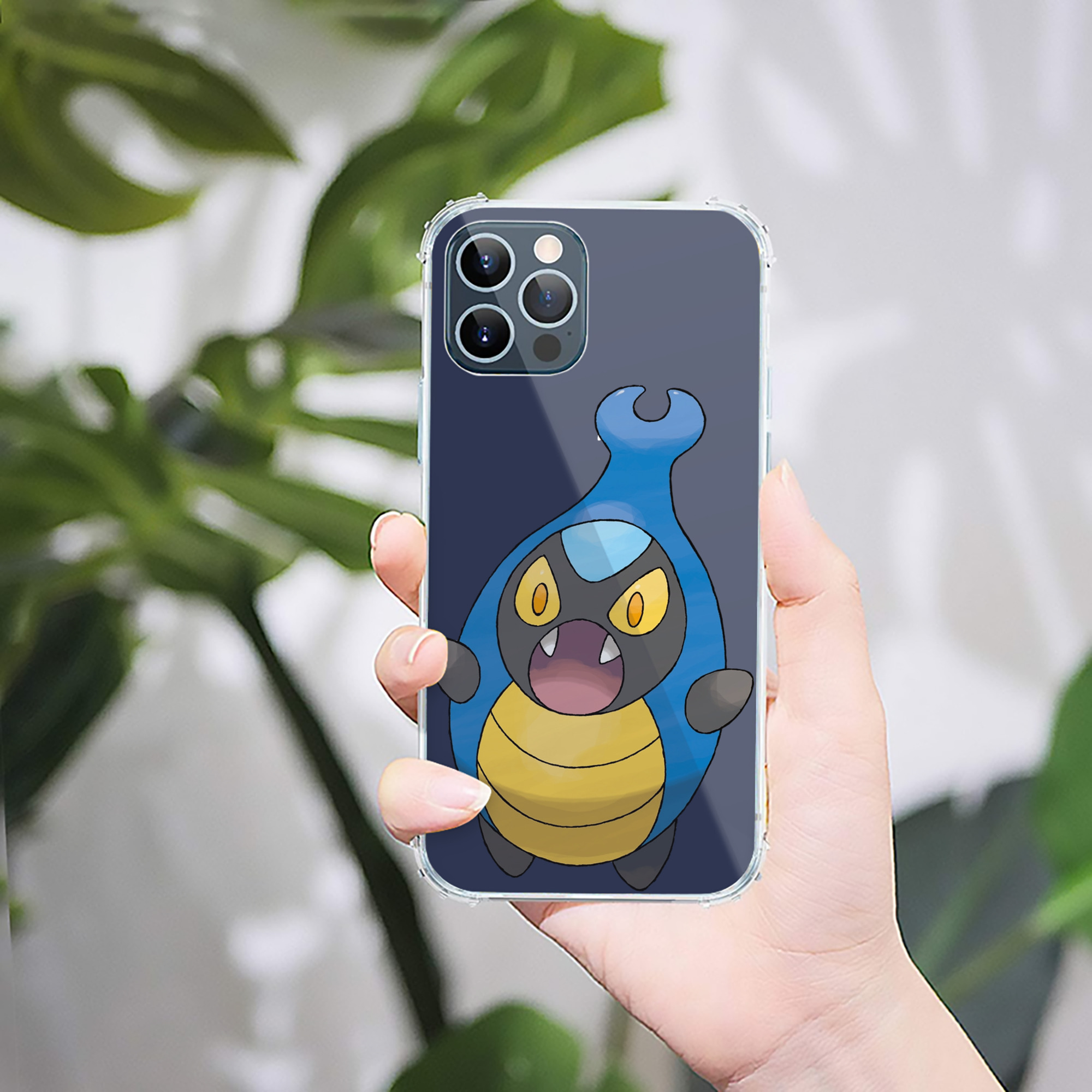 （画像用） ポケットモンスター Pokémon 【iPhone 12シリーズ対応】透明スマホケース（クリアソフトケース）
